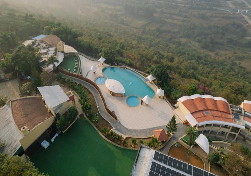Wildernest Hilltop Resort Mangvadi Dış mekan fotoğraf